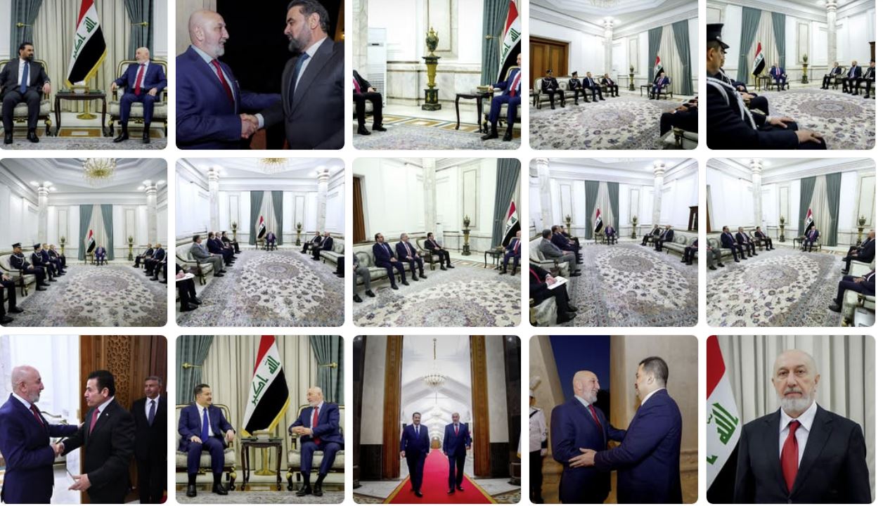 لقاءات و مباحثات وبيانات الفخامة